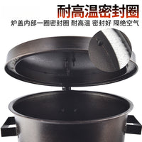 商用灭碳桶韩式烤肉店烧烤店灭碳炉木炭熄灭工具闷炭桶灭碳盒设备