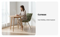 Upholstered Rotating Armchair Modern Minimalist Design Plump Spinerest Chair Plush Padding Ergonomic Curved Spine