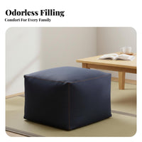 Bean Bag Chair Japanese design Floor seat Comfortable Soft and plush texture Texture for Students, esports players