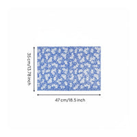 blove and White Porcelain Decal Clear Pattern Underglaze Decal Sheet Easy to Cut Underglaze Transfer Paper for Oven Firing