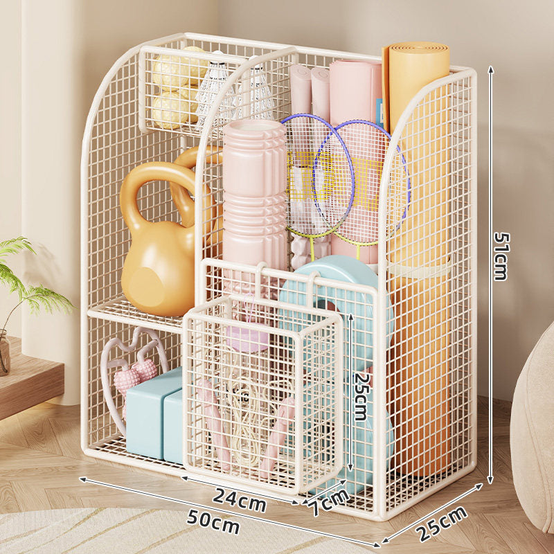 White / Wo Wheels Basket