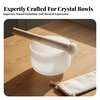 Singing Bowl Mallet Sound Bowl Resonance Striker for Sound Healing Energy Cleansing Tools