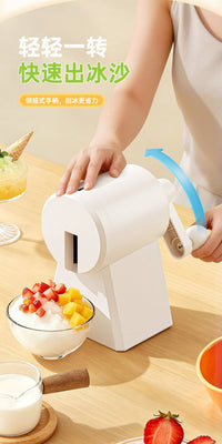 Manual Ice Shaving Machine for Home Use