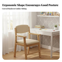 Student Desk Chair Height Adjustable Writing Seat Armless for study tasks, Students