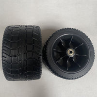 7寸7x4EVA发泡户外折叠车布兜车轮沙滩车轮胎非PU防刺穿轮