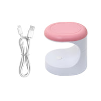 Mini Nail Lamp with USB Charging and Purple Light for Curing Gel Polish