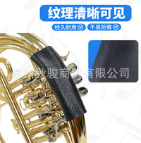 圆号手托护手套圆号专用防滑皮把套护套护手皮套保护圆号通用配件.