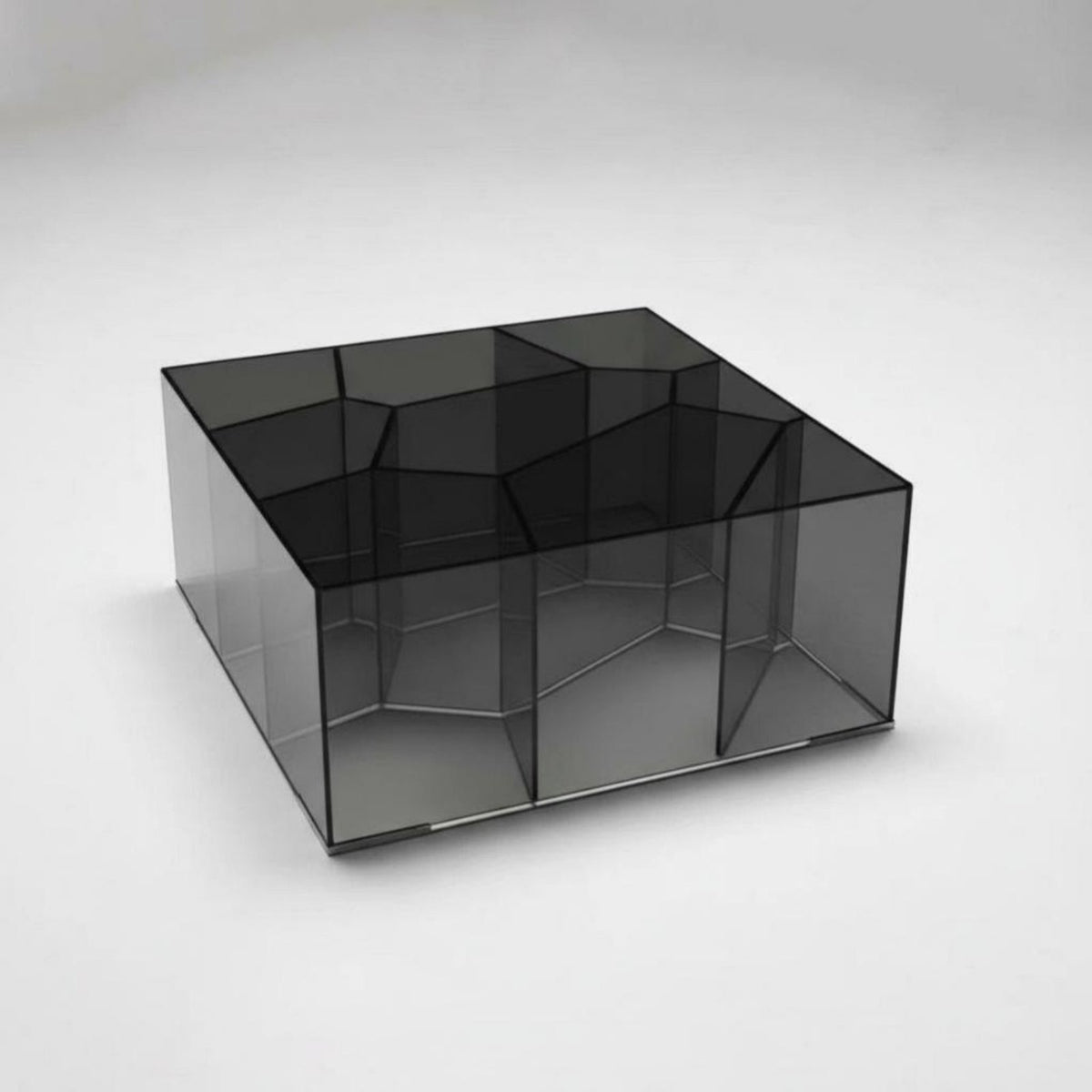 Hexagonal End Table Minimalist Design Nightstand Modern aesthetic geometric hexagon Shape for Entryway