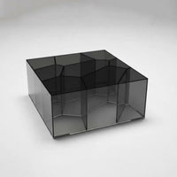 Hexagonal End Table Minimalist Design Nightstand Modern aesthetic geometric hexagon Shape for Entryway