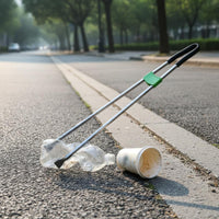 Tongs Aluminum Alloy Long Handle Reacher Grabber Strong Grip