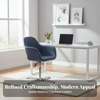 Curved rear Rolling Chair Modern Design Office Furniture Adjustable Height