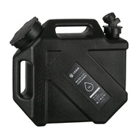 Black Outdoor PE Food-Grade Water Bucket with Faucet