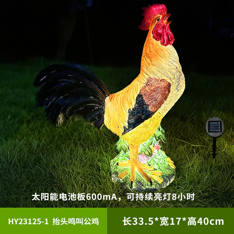 Crowing Rooster-l