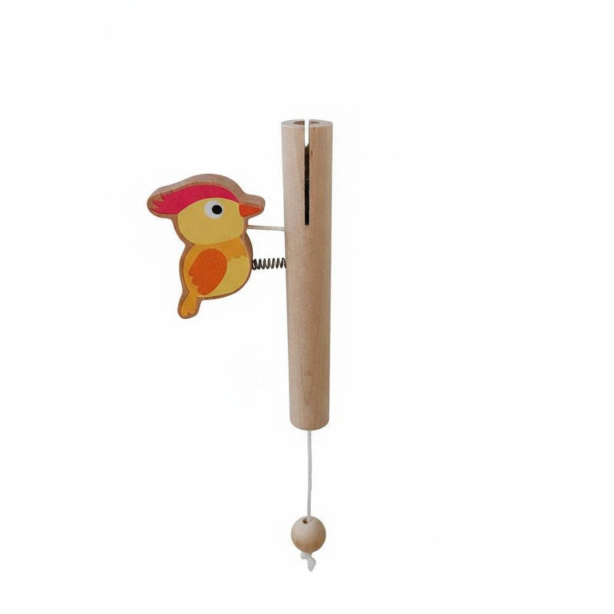 Pecking Bird Toy Bright Interesting  Pecking Chime Interactive Busy Board Accessory for Pegboard