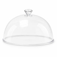 Dust Protection Cake Dome Cover Serving Display Food Dome Kitchen Table Cover Polystyrene Transparent Suitable for Parties Restaurant Use