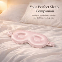 19 Momme 3D Contoured Silk Sleep for Women and Men, Breathable Lightweight Eye for Blackout Cover