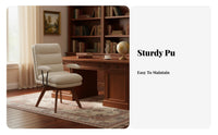 Upholstered Swivel Armchair Multi-Use Desk Chair With Armrests for Adults, Women