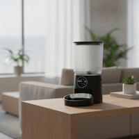 Automatic Pet Feeder Schedulable Pet Feeder with Bowl Timed Food Dispenser for Cats, Dogs, Indoor, Home