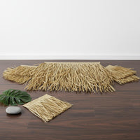 Plastic Thatch Tile Fireproof Synthetic Straw Roofing Long-Lasting for Patio