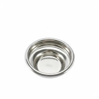 Portafilter Basket 304 Stainless Steel Espresso Filter Basket for Cafe, Baristas