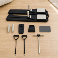 Split Core Trainer Abdominal Exercise Machine with Automatic Rebound for Home Fitness