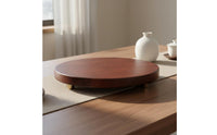 Round Wooden Base Multipurpose Wooden Pedestal Stand