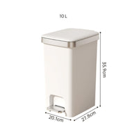 Step Pedal Trash Can with Lid Pedal Trash Can Large Capacity for Living Room