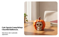 Decorative Halloween Tabletop Light | Smooth Painted Finish, molded Ornament with Light, for Desk