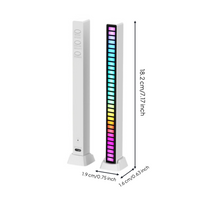 RGB sound-reactive gaming light bar