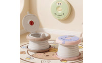 Compact Travel Potty Easy to Use Foldable Potty Space-Saving Portable Toilet Small for Toddlers, Kids, Car Trips