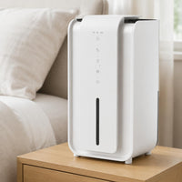 Electric Dehumidifier Modern Finish Indoor Appliance Touch Controls