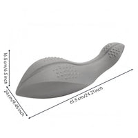 Dolphin-Shaped Pilates Device Raised Bump Dots Stretching and Balance Discipline