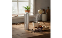 Manual Coffee Grinder External Adjustment Hand Crank Coffee Mill Portable Burr Grinder Easy to Clean Kitchen Tool for Travelers