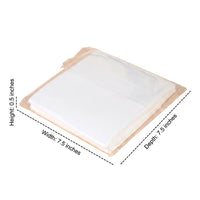 Bird Cage Liner and Round Cage Mat, 200 Precut Absorbent Non Woven Bird Tray Liner Sheets, Thickened Round Cage Liner for Bird Cage Cleaning.
