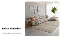 Angled Design D Modular Sofa Minimalist Design Angled Design D Modular Seating Scratch-Resistant Living Room Furniture for Pet Owners, Families