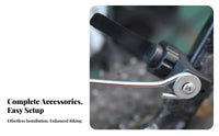 Folding Bike Mudguard Easy to Install Full Coverage Bike Fenders Cycle Mudguard Kit Lightweight Cycle Spray Guard