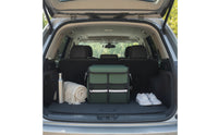 Car Trunk Organizer with Lid Sturdy for Grocery Shopping