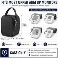 Portable Blood Pressure Monitor Storage Bag, Home Blood Pressure Monitor Carrying Case, Protective Pouch