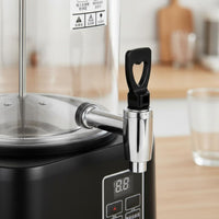 Automatic Steam Tea Brewer Fast Boiling Electric Tea Brewer Beverage Warmer Dispenser Boil-Dry Protection for Restaurant
