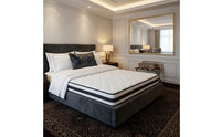 Hybrid Mattress Quilted Enclosed Spring System Mattress Comfortable Furniture for Guest Room