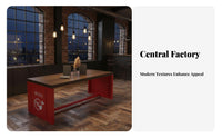 Industrial Booth Dining Set Upholstered Comfort Table with Matching Seats Durable Construction Commercial Furniture for Cafe Proprietors, Bars, Diners
