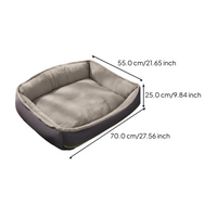 Orthopedic Dog Bed, Washable, Removable Cover, All Seasons