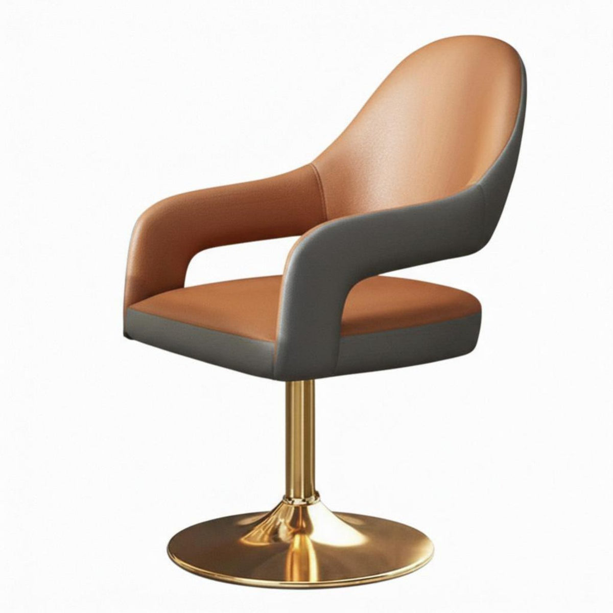 Modern Design Adjustable Pedestal Stool Cream aesthetic Counter Chair with Footrest Seating Furniture Upholstered Seat for Bar Owners, Receptionists, Homeowners, Front Desk, Restaurant, Cafe, Kitchen Island