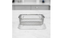 Cleaner Basket Stainless Steel Cleaning Basket Electropolished Finish Mesh Holder for Technicians