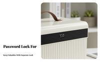 Privacy Protection Portable Safe Box Long-Lasting Body Combination Lock Box Dustproof for Car, Office, Dorm Room