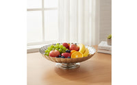 Fruit Bowl with Pedestal Decorative Pedestal Bowl Stable for Dining Table