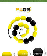 守门员训练反弹链障碍物标志物门将扑球灵敏反应足球训练辅助用具