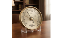 Round Analog Atmospheric Pressure Meter Combined Scale Weather Instrument