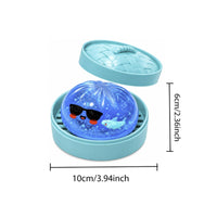 Soft Press Toy with Steamer Box Tactile Press Toy with Container Bouncy Bao Bun Squishy Compact for Fidgeters