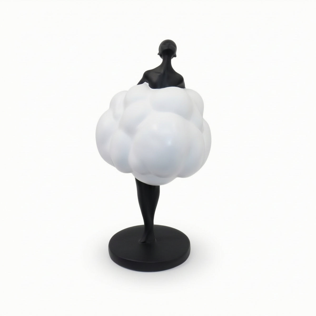 Abstract Female Figurine Handmade Abstract Woman Sculpture Zen for Coffee Table